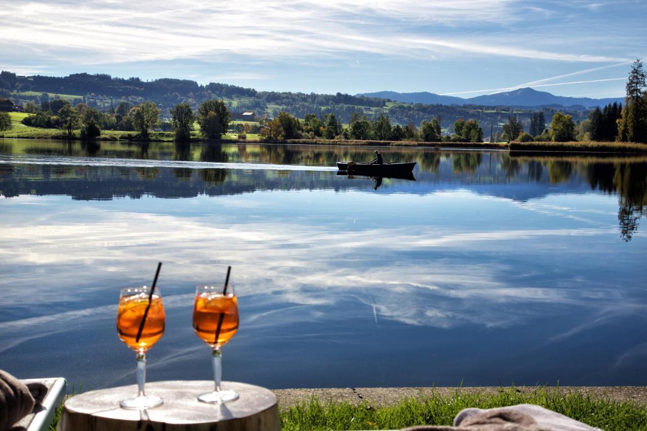 Hotel-Pension Seebad "Seegenuss-Natur-Spa" Sulzberg Kültér fotó